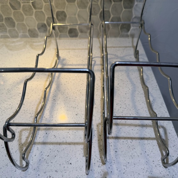 Modern Silver Wine Rack Set – Stylish Storage & Display - Picture 3 of 4